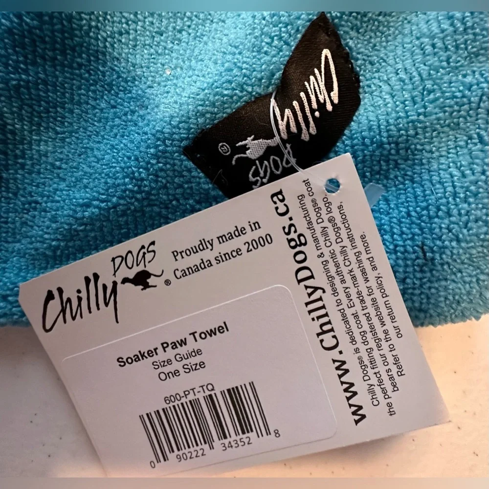 Chilly Dogs paw soaker towels NEW